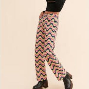 The Ragged Priest Rainbow Wave Jeans